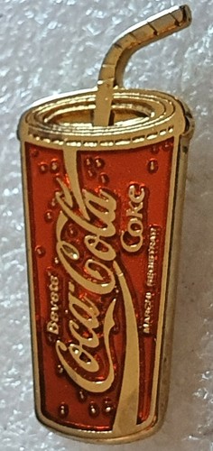 Spilla bicchiere coca cola - bicchiere,