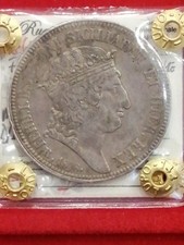 NAPOLI  FERDINANDO I 120 GRANA 1818 REIMPRESSA GIGLI 2/1   RRR