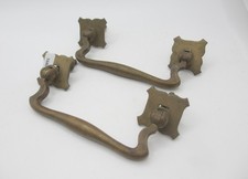 Cassettiera antica ottone tira