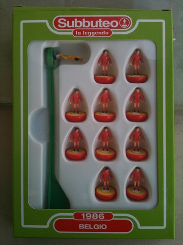 Subbuteo leggenda belgio - subbuteo, la