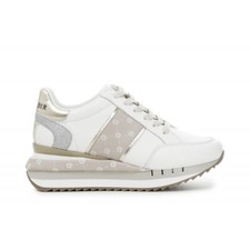 Cafe Noir SNEAKERS IN PELLE CON BANDA LOGO LATERALE - C1DN1330