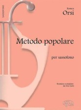 Metodo Popolare, per Sassofono - Romeo Orsi - sax