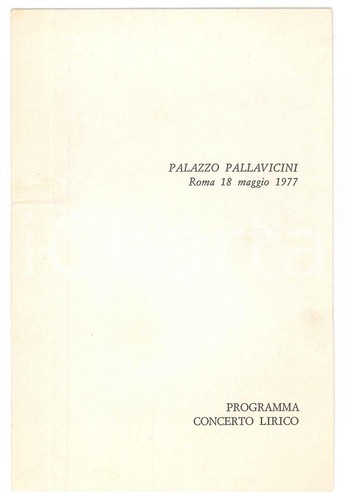 1977 roma palazzo - palazzo, pallavicini