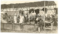 1930 ROMA Cucine e cuochi del campo AVANGUARDISTI *Fotografia