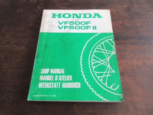 Honda vf500f vf500f2 service - vf500f,
