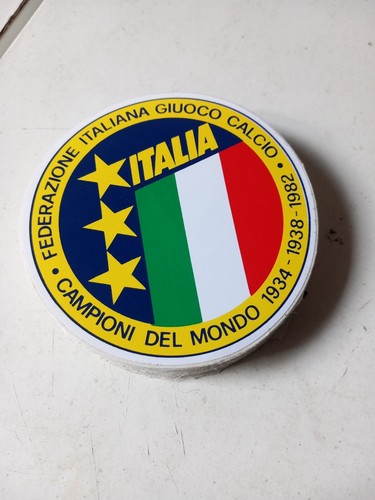 Adesivo vintage figc - adesivo,