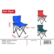 Sedia Pieghevole con Sacca