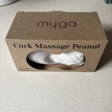 Rullo Muscolare a Palla di Arachidi Arachidi in Sughero Automassaggiatore per Rilascio Miofasciale,