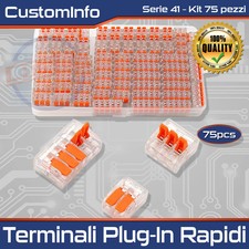 75x Connettori Rapidi a Leva