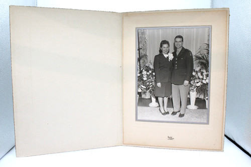 Antica foto piega vintage - antica, bi-piega