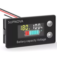 Monitor batteria12V 24V 36V