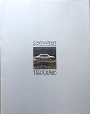 Brochure depliant Saab Turbo 900S 900 USA 1985, 6 pagine