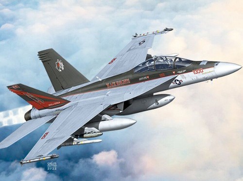 Academy kit aereo usn f - usn, f/a