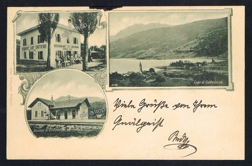 Cartolina stazione st - cartolina,