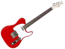 Salvo telecaster red egtl - red,
