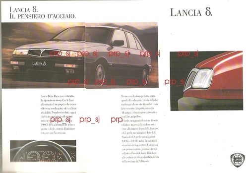 Lancia delta depliant libretto - lancia,
