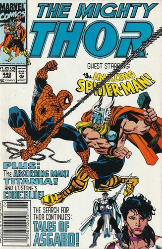 Thor 448 marvel - (edicola),