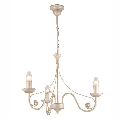 Lampadario bianco shabby chic