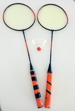 Coppia di racchette da Badminton in acciaio temperato