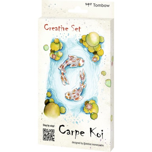 Tombow set creativo carpe koi - tombow,