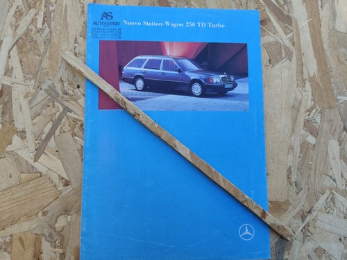 Depliant mercedes benz 250 - 250, td