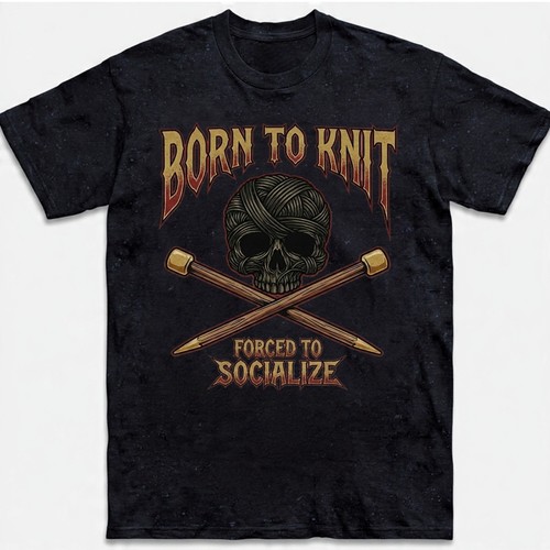 Shirt born knit forzata a - to,