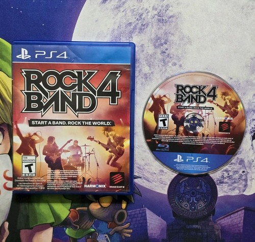 Rock band sony - band, 4