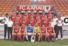 Calcio: squadra FC Aarau