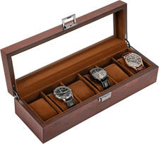 Porta Orologi Uomo in Legno a