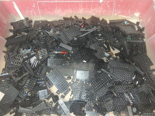 Lego lotto pezzi neri - lego,