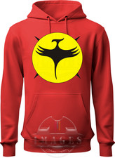 FELPA ZAGOR CON CAPPUCCIO HOODIES ZAGOR FUMETTO ARCADE VIDEOGAMES FILM CARTOON