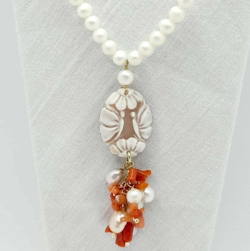 Collana perle barocche - perle, e