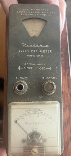 Heath grid dip meter - grid,