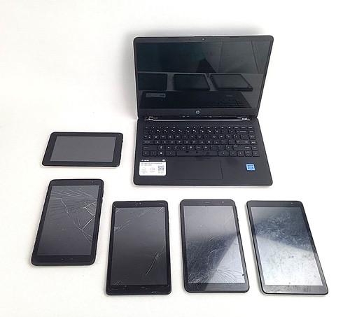 Lotto labtop tablet rotti - e,