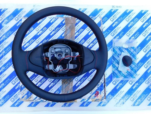 Nuovo volante pelle - nuovo, rosso