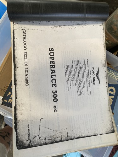 Moto guzzi super alce manuale - guzzi,