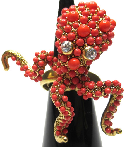 Anello polpo kjl - polpo, j