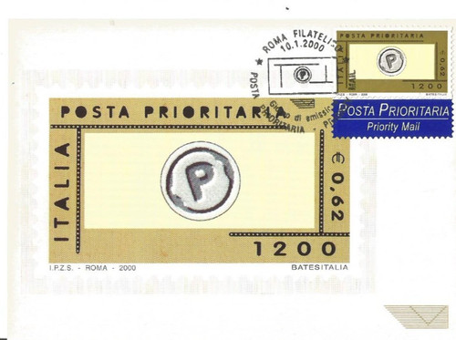 Italia 2000 cartolina - italia,