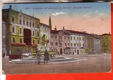 CARTOLINA  GORZ  GORIZIA   VIAGGIATA  1919 PIAZZA FONTANA  OCC