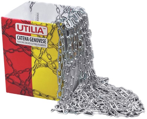Utilia catena genovese zincata - utilia,