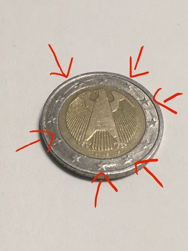 Moneta rarissima per errore - rarissima,