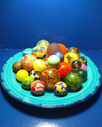 Lotto palline gomma - palline, di