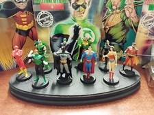 EAGLEMOSS SUPEREROI DC COMICS COLLEZIONE UFFICIALE da 1 a 10 + FASCICOLI + BASE