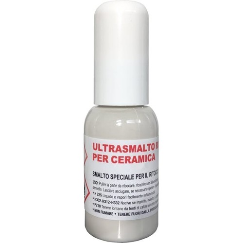 Smalto bianco ritocco ceramica - smalto,