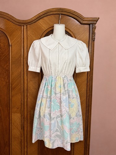 Abito vintage anni pastello - vintage, 80