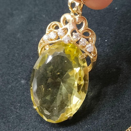 Collana citrino avon gioielli - citrino,