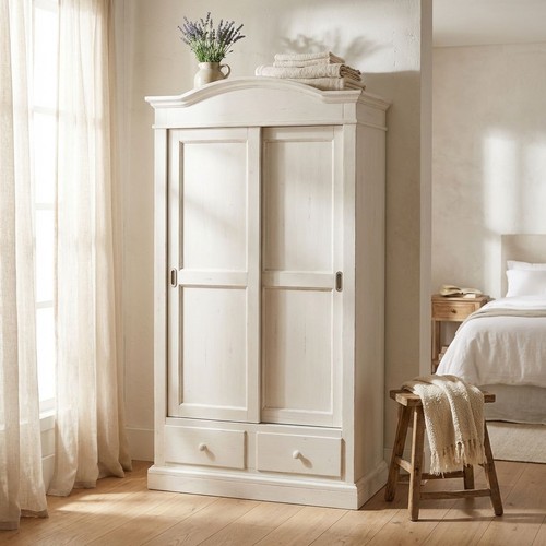 Armadio due ante legno - due,