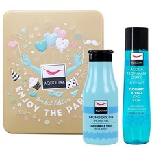 Aquolina Zucchero a Velo cofanetto donna bagno doccia 250ml + acqua corpo 150ml