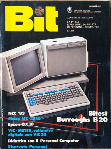 Bit rivista personal computer - bit,