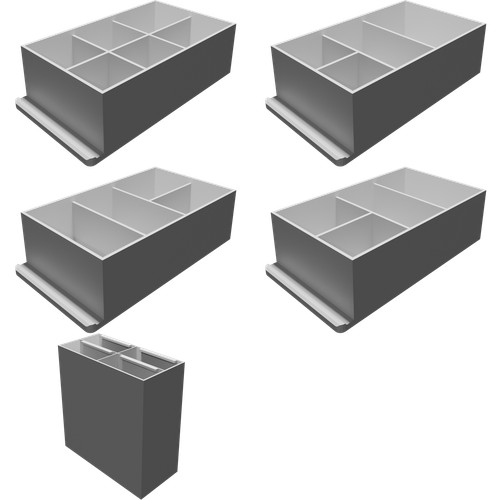 Organizer cassettiera per - organizer,